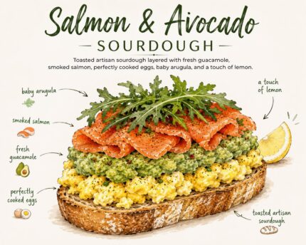 Salmon & Avacado Sourdough