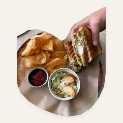 Farina Arena Chicken Caesar Salad Sandwich