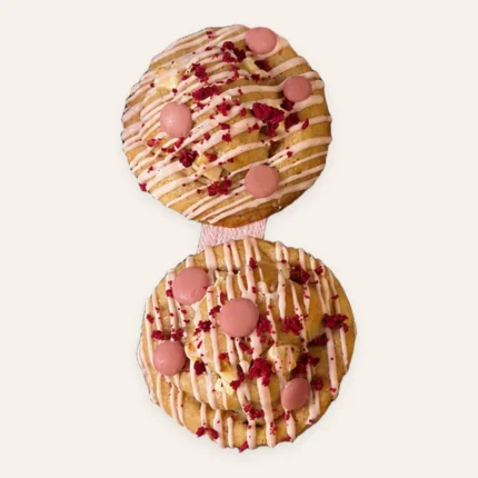 Farina Arena Ruby Raspberry Cookies